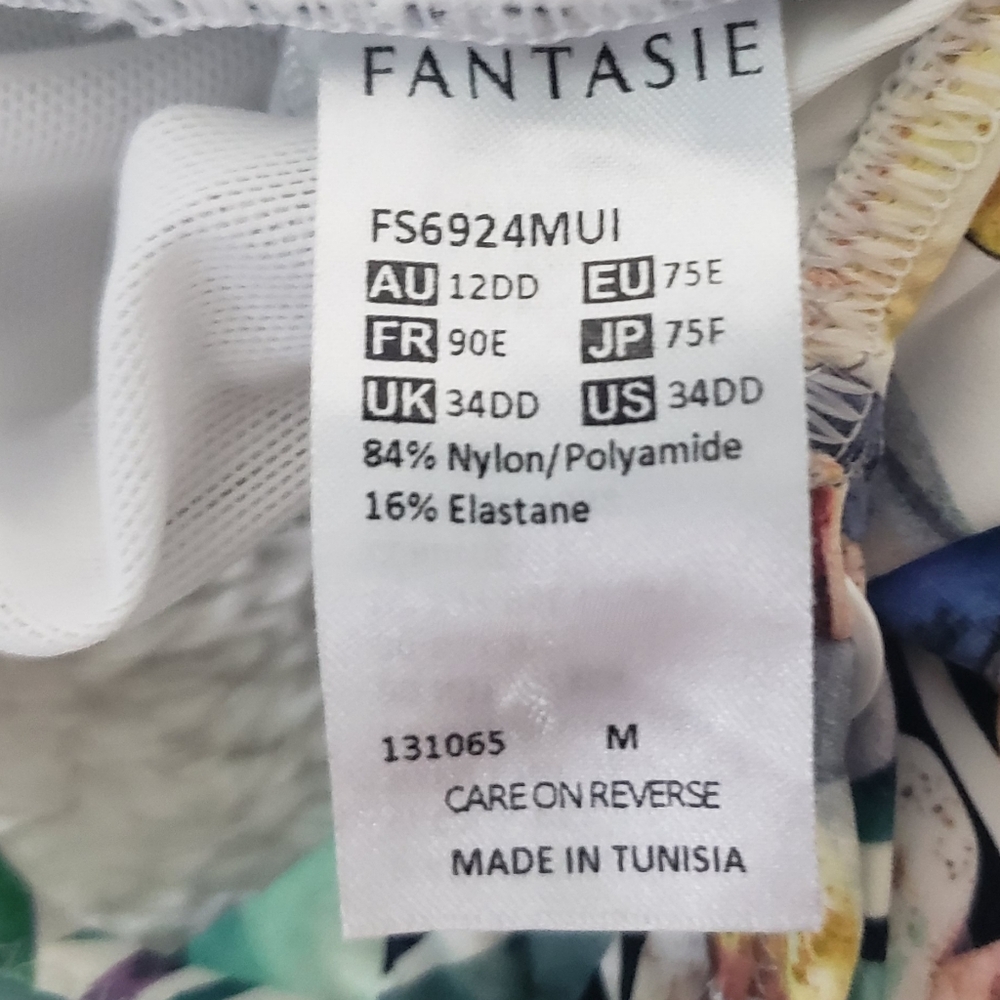 Fantasie Women's Tankini Top 34dd - Picture 7 of 7